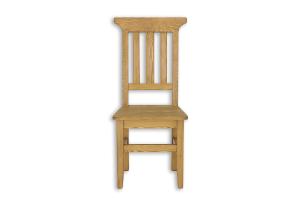 Rustik židle KT704, jasný vosk