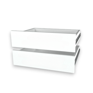 DRAWERS 430/450 sada 2 šuplíků, bílá